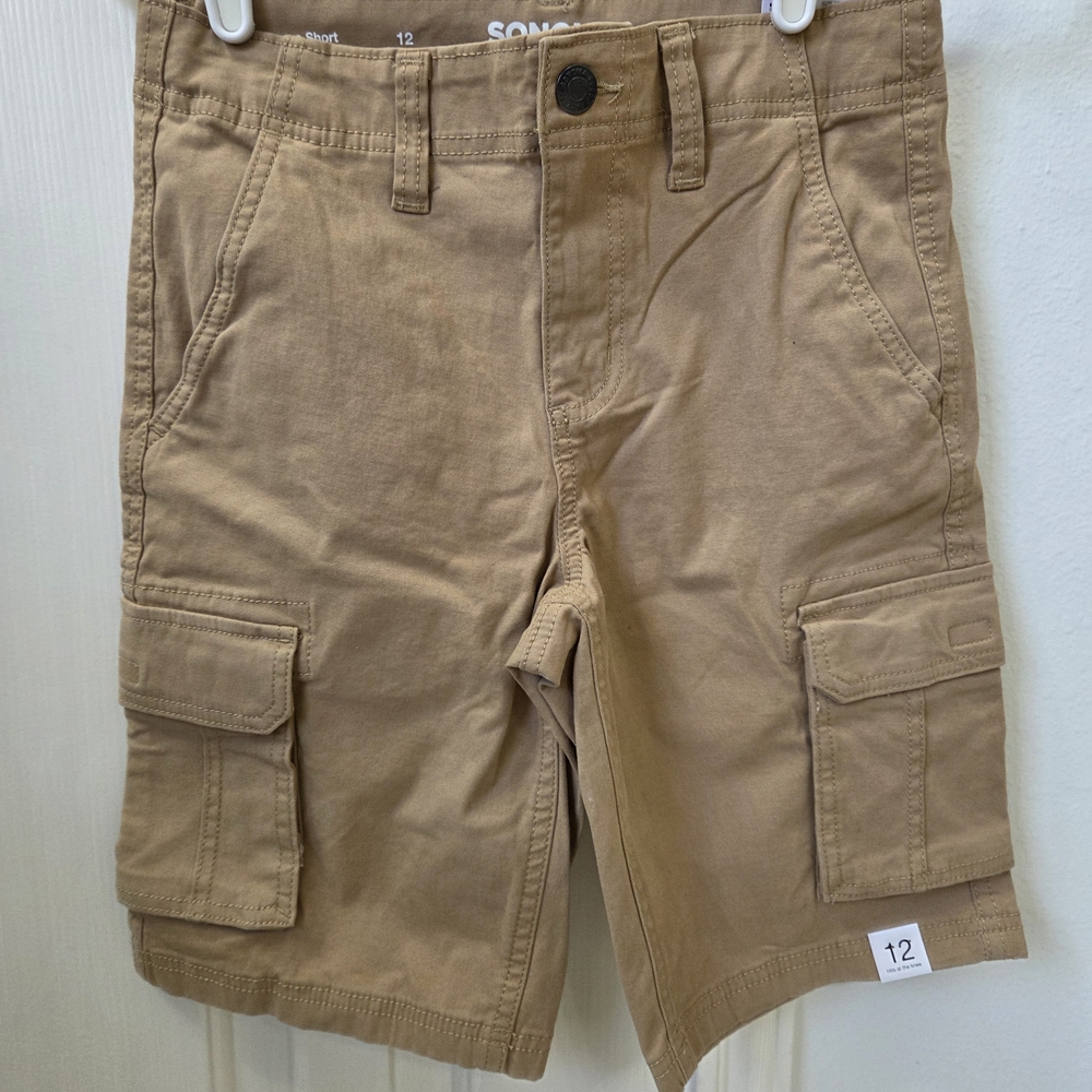 Sonoma Boy's Tan Cargo Shorts